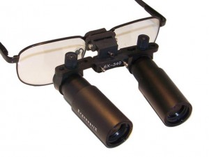 Prismatic range of dental and surgical loupes