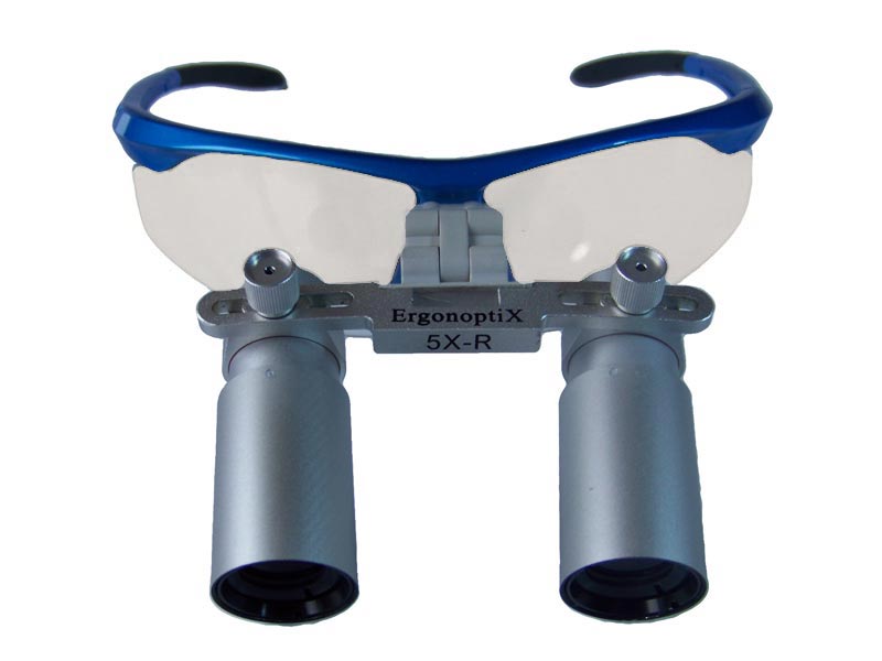 Prismatic range of dental and surgical loupes